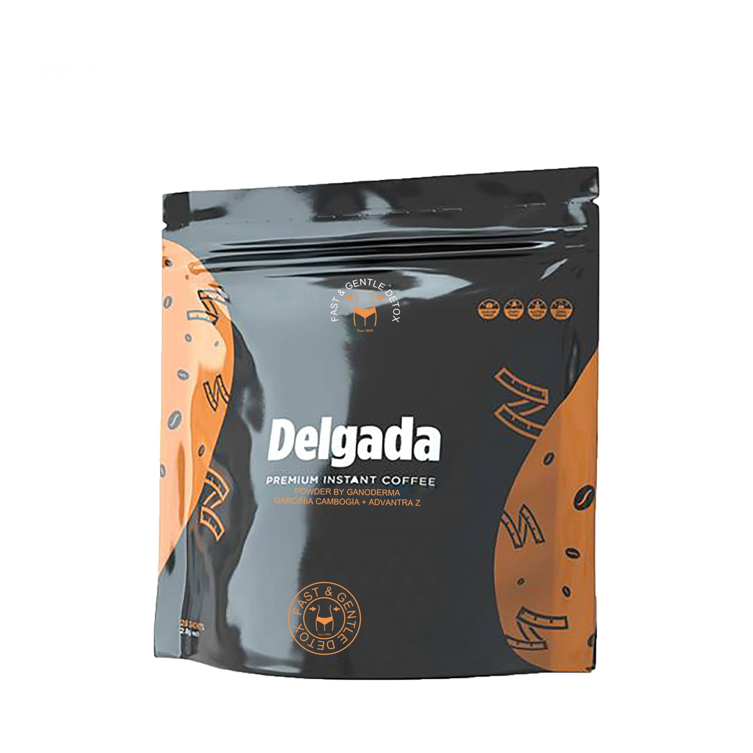 Кофе Delgada, настоянный на Ganoderma Lucidum, премиум-класса, Арабика, взбитый кофе, похудеть, энергетический напиток для тела
