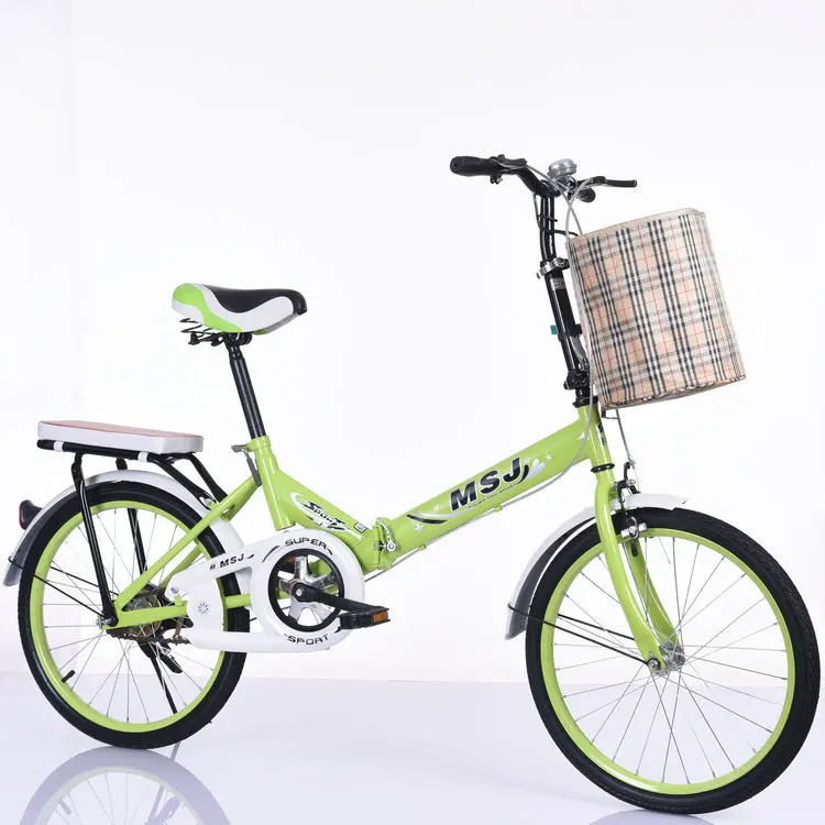 2021 Children's bike Multifunctional Folding Shock-Absorbing Bike Adult Bikes 20 Inch 16 Inch Fold Bicycle