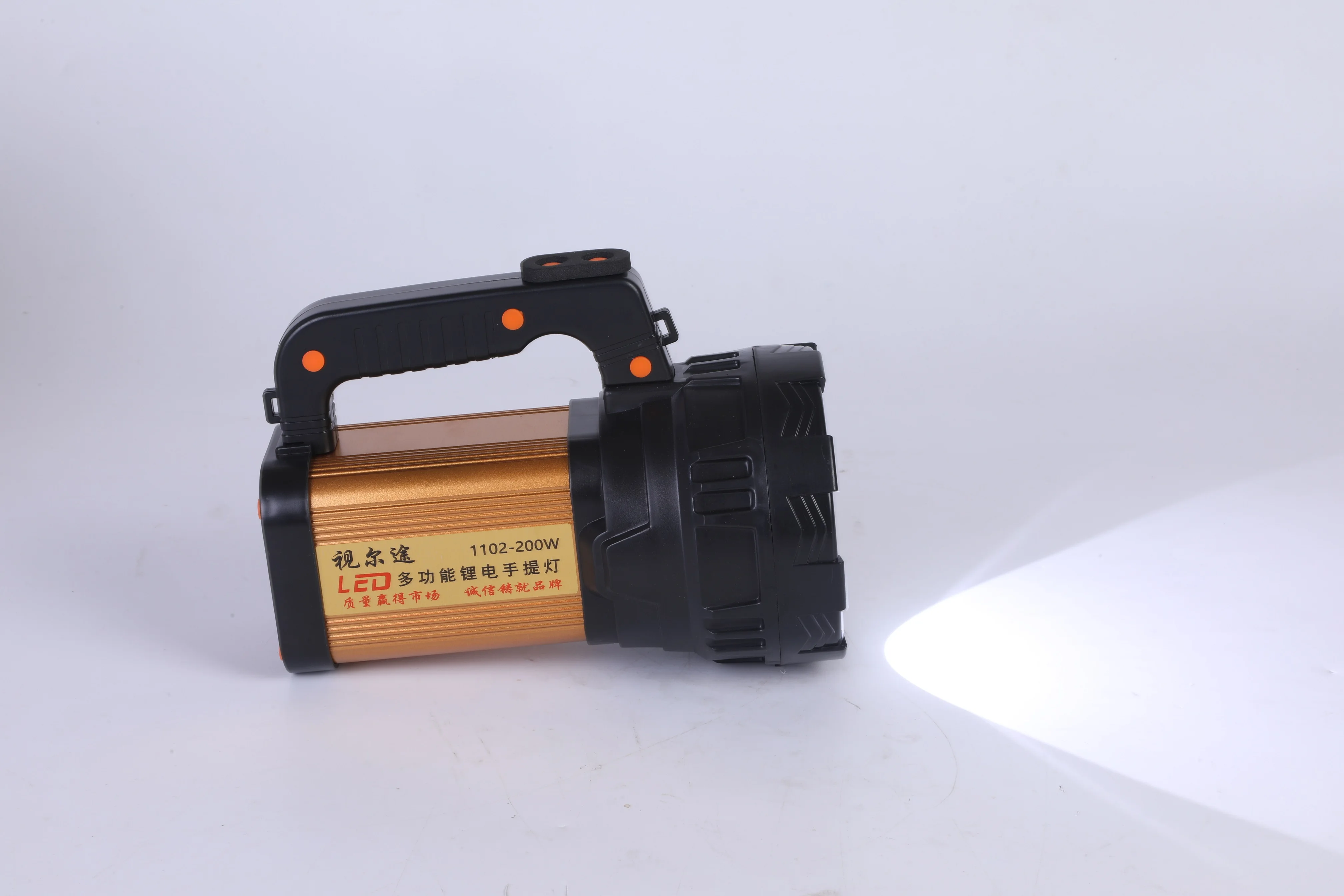 Mining Mini Portable Ip64 Camping Hunting Searchlight Waterproof 200W Searchlight