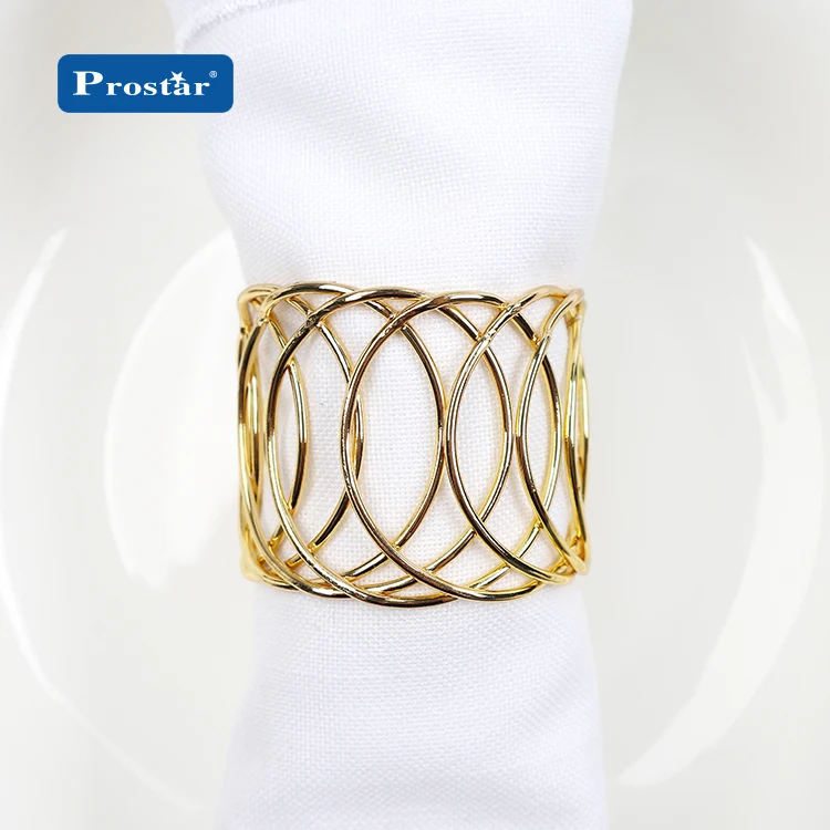 Металлический держатель для салфеток, экологически чистые украшения для салфеток, дизайнерские кольца для салфеток