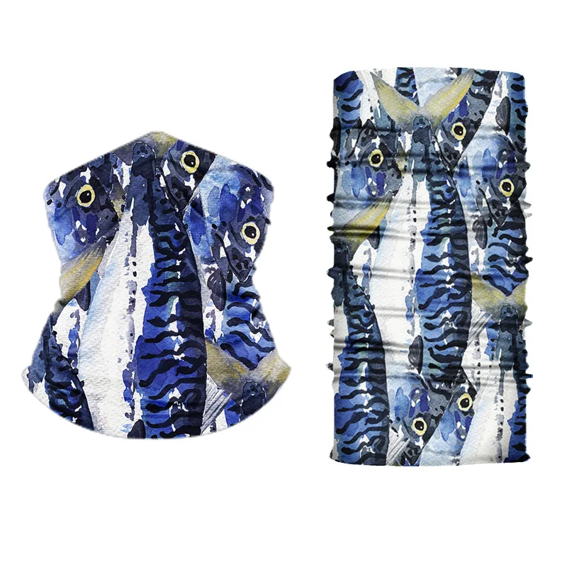 Anti Uv Sun Protection Hood Neck Gaiter Outdoors Balaclava Gator Ice Silk Face Mask Bandana Tube