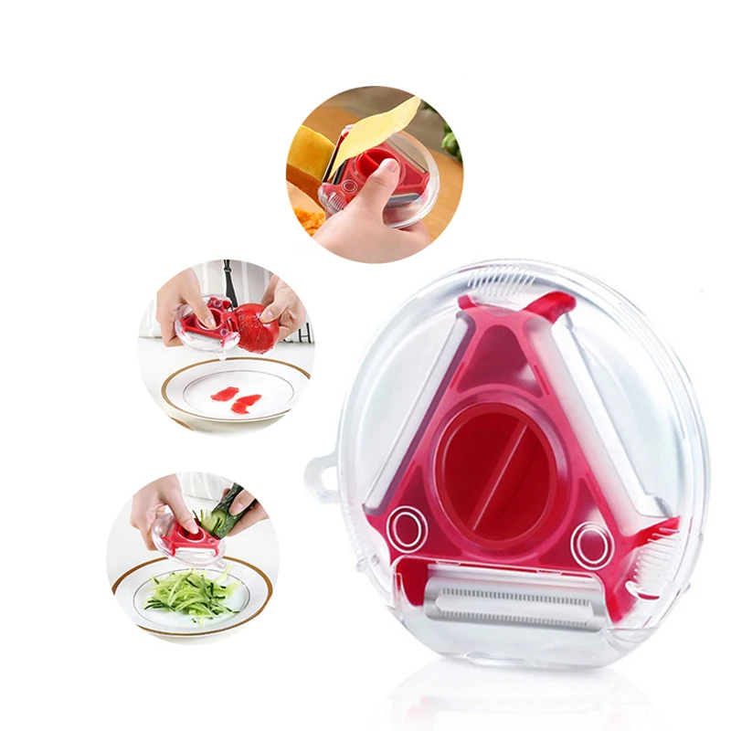 
3 в 1 Овощечистка Slicer измельчитель фруктов и овощей фруктов Trio лезвие для нарезки соломкой резак овощей мульти лезвие из нержавеющей стали зестер Терка кухонный инструмент 