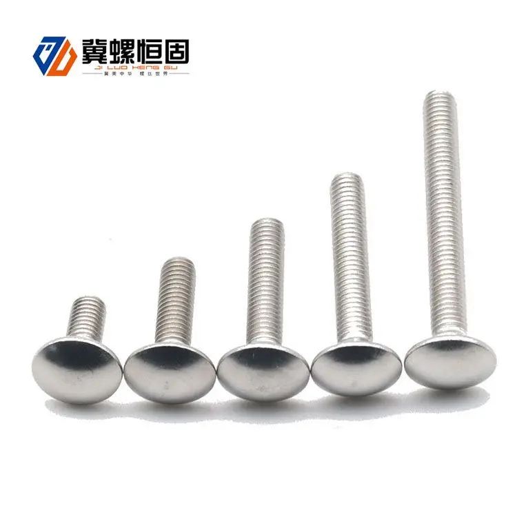 Manufacturer High Quality Carriage Bolt with Mushroom Head and Square Neck screw