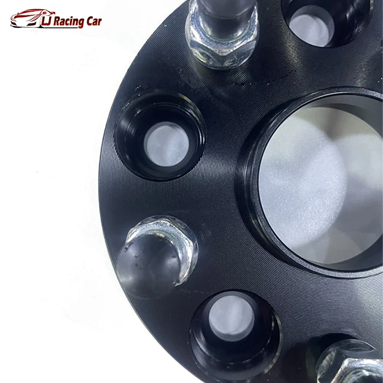 25MM Car Accessories Car Wheel Spacers Aluminum Black Adapters Conversion Wheel Hub Converter For Subaru Forester 2020-2024