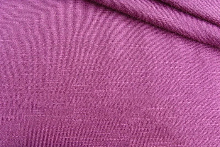 slub viscose lycra fabric for garment