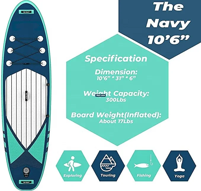 Wholesale manufacturer custom double layer inflatable sup board sup stand up paddle board