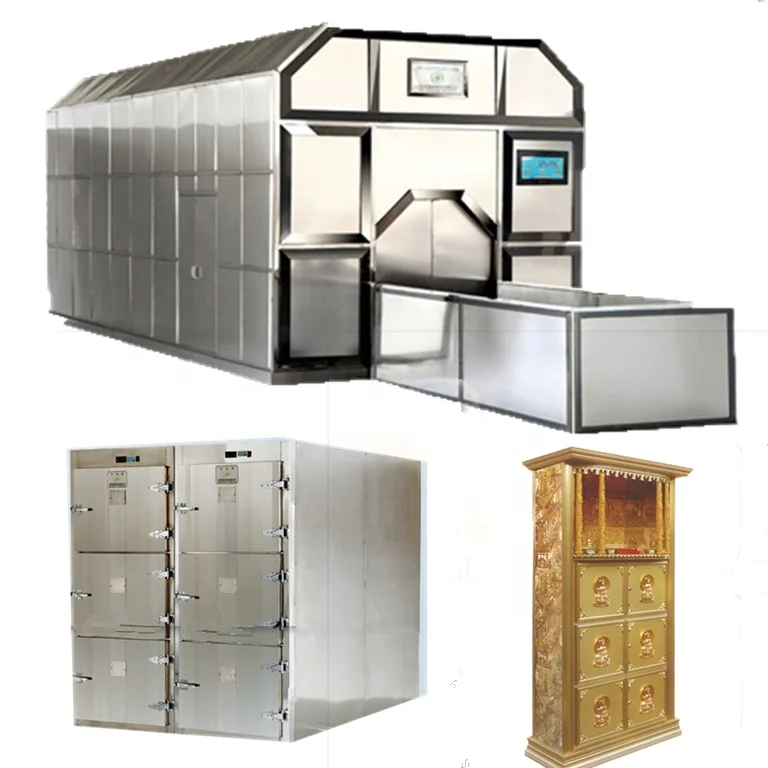 2020Mobile Cremator For Crematorium Human Cremation Machine Body Incinerator Oven Container Installation