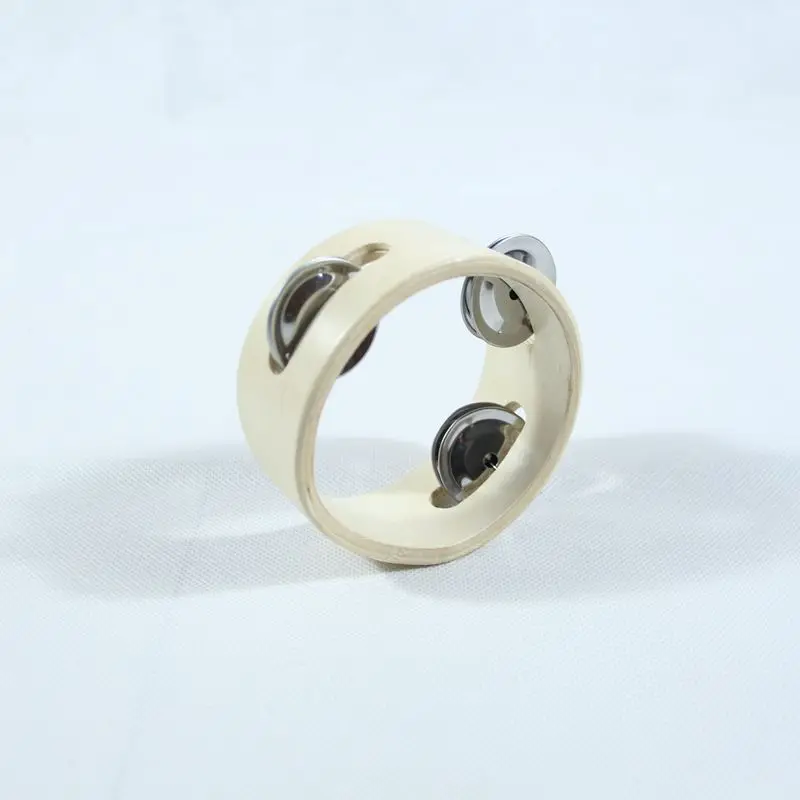 
Wholesale Wood percussion headless jingle Tambourine Wood Tambourine Headless 