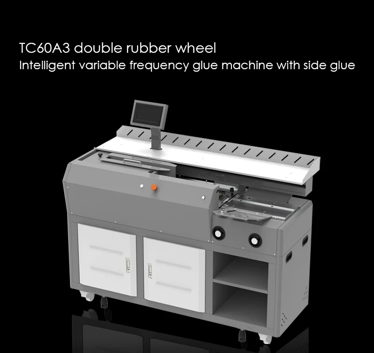 Qike TC60A3 Автоматическая идеальная Беспроводная книга горячего расплава клея связующая машина