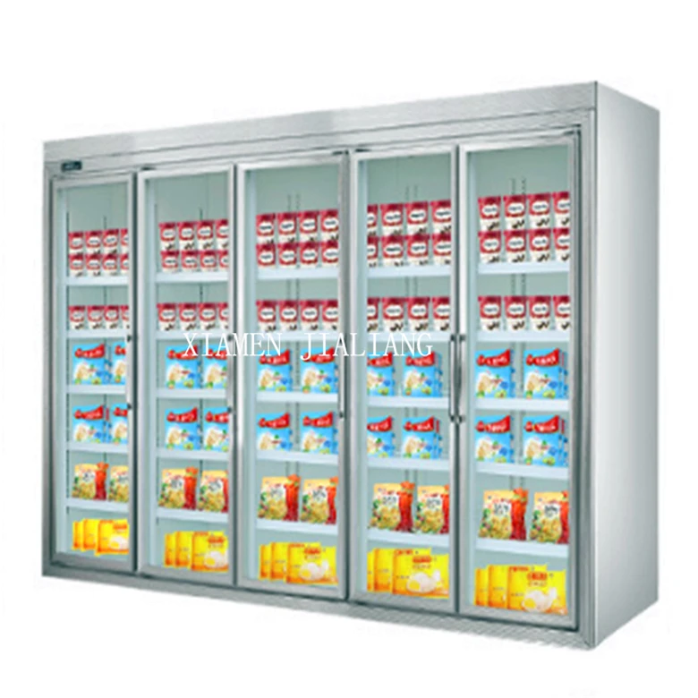 New design refrigerator display fridge ice cream display freezers price fruit and vegetable refrigerator price for grocery