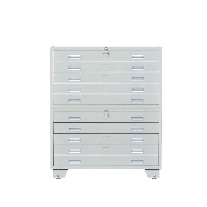 Heavy Duty Metal Plan Cabinet Tool Cabinet Manufacturer Drawing Map Storage Tool Set, Tool Cabinet