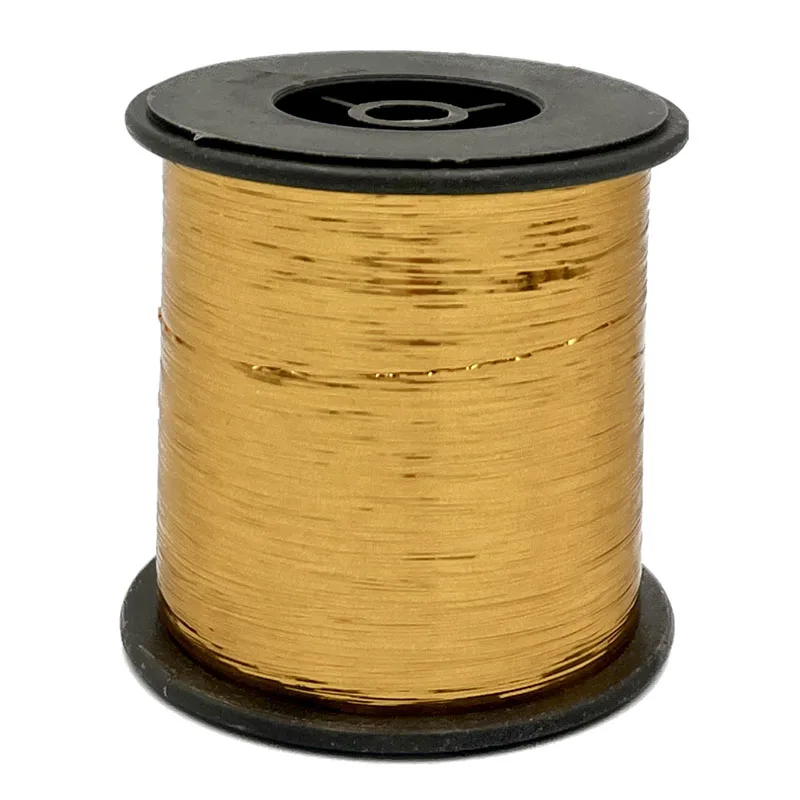 Chinese Big Packing N.W 300Grams M Type gold viscose thread metallic yarn