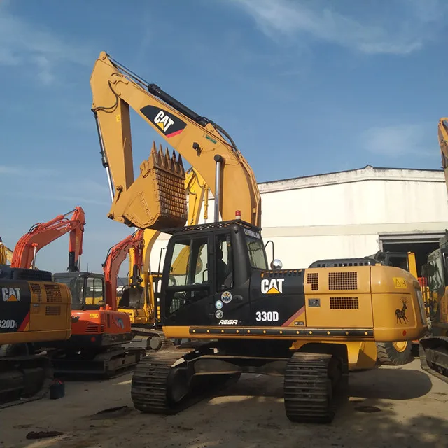 Горячая распродажа быстрая доставка более низкая цена б/у CAT 330D хорошее рабочее состояние Тяжелая строительная машина экскаваторы