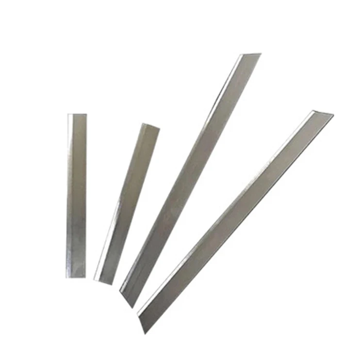 Best quality high-quality slitter tungsten carbide Finished High Quality Chemical Fiber Cutting Tungsten Carbide Knife / Blade