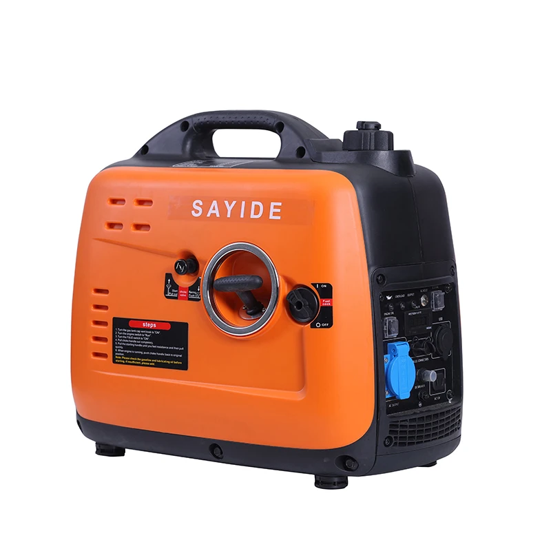 Quiet Small Generator Portable Dc Output 12v 5kw 6.5kw 8kw Petrol Generator Gasoline Inverter Generators