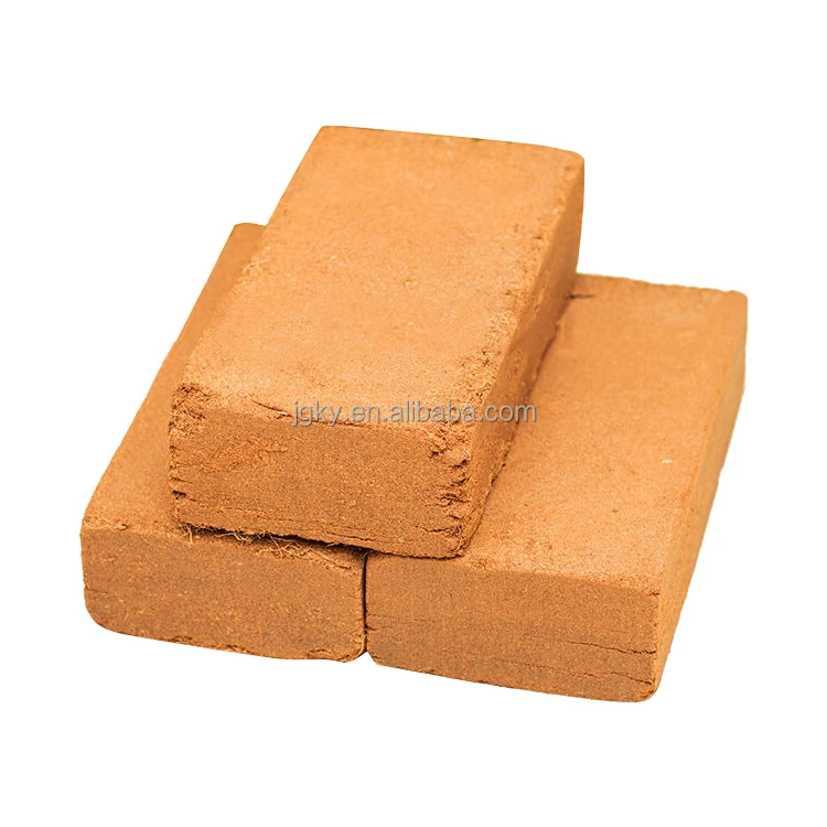 Coconut brick coconut shell brick peat brick for horticulture Cultivation substrate