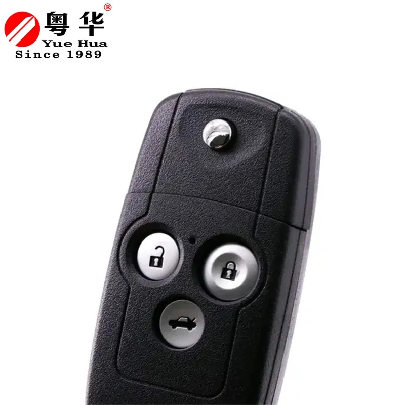 Car Key Accessories 3 Button Keyless Fob Car Smart Car Key Remote Case Shell For Honda Civic Accord Jazz CRV HRV Auto Parts