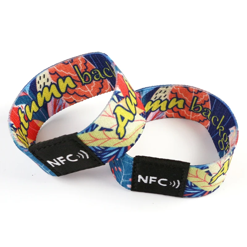 RFID Fabric Bracelet Event RFID Bracelet Event Wristband RFID