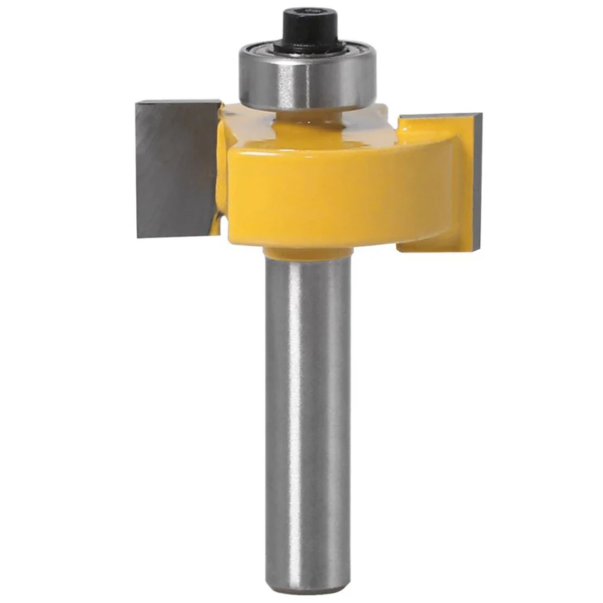 8mm shank Carbide tooth woodworking 1/2 slot router bits Grooving milling cutter for wood Trimmer engraving tools