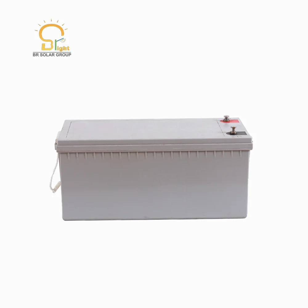 BR solar 12v agm deep cycle gel battery  12v 200ah 12v 250ah rechargeable solar gel battery