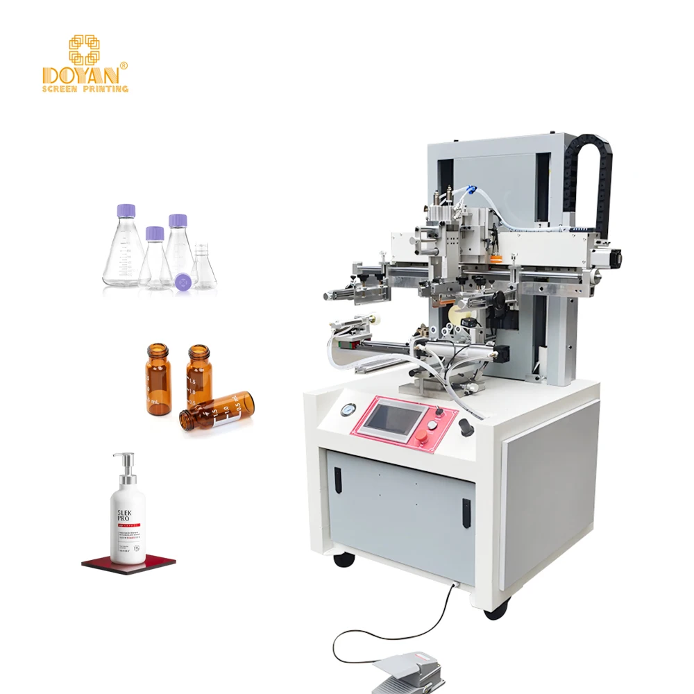 Doyan  cup printing new upgrade! Doyan multiple color paper cup screen printing machine for quick customization