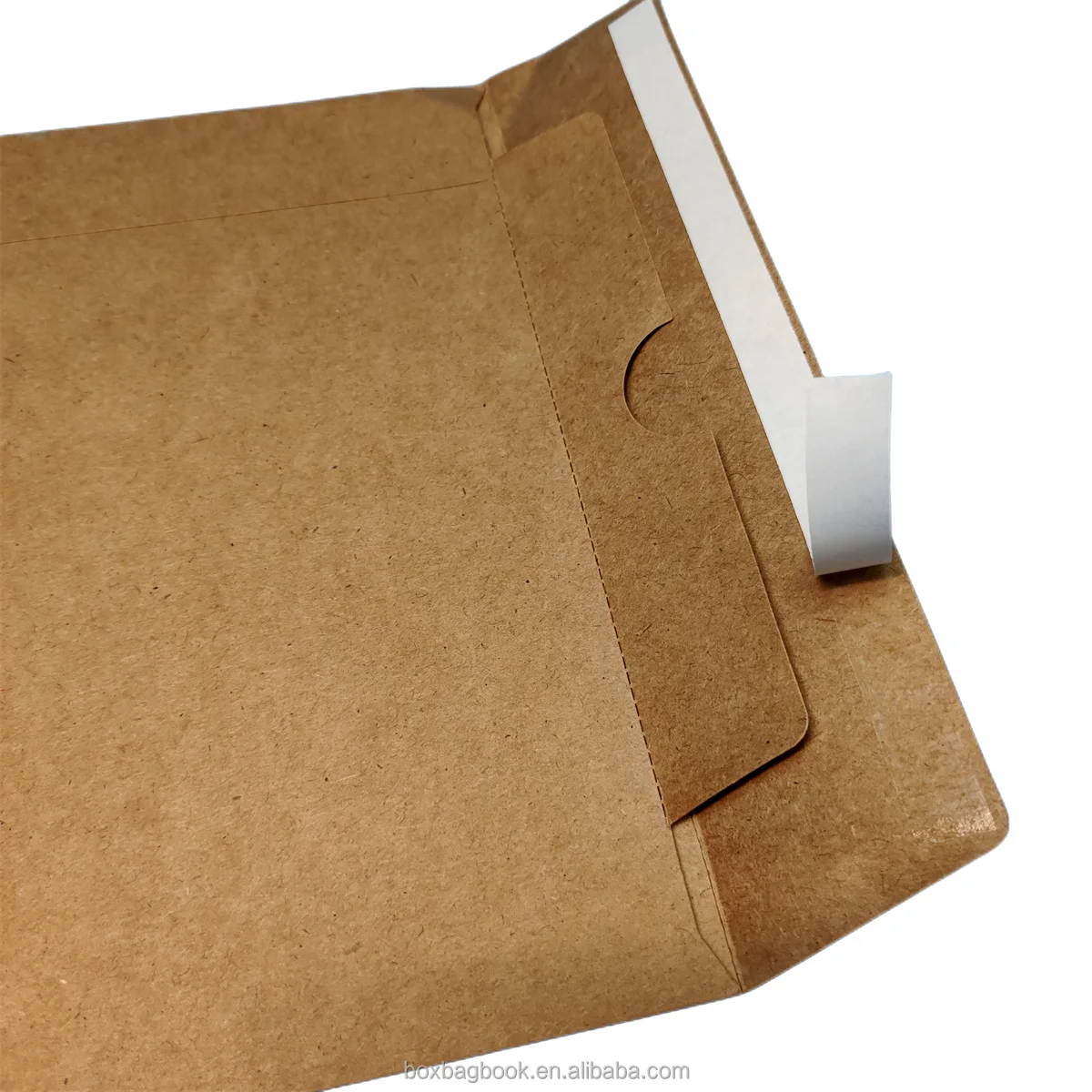 RTS Low MOQ Mailing Envelopes Bag Self Seal Eyelet String Receipt Security Brown Kraft Paper Packing Envelope With Peel & Seal