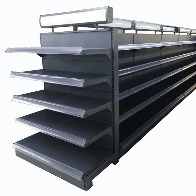 High-Quality Store Shelf Retail Display Gondola Shelving Supermarket Shelves