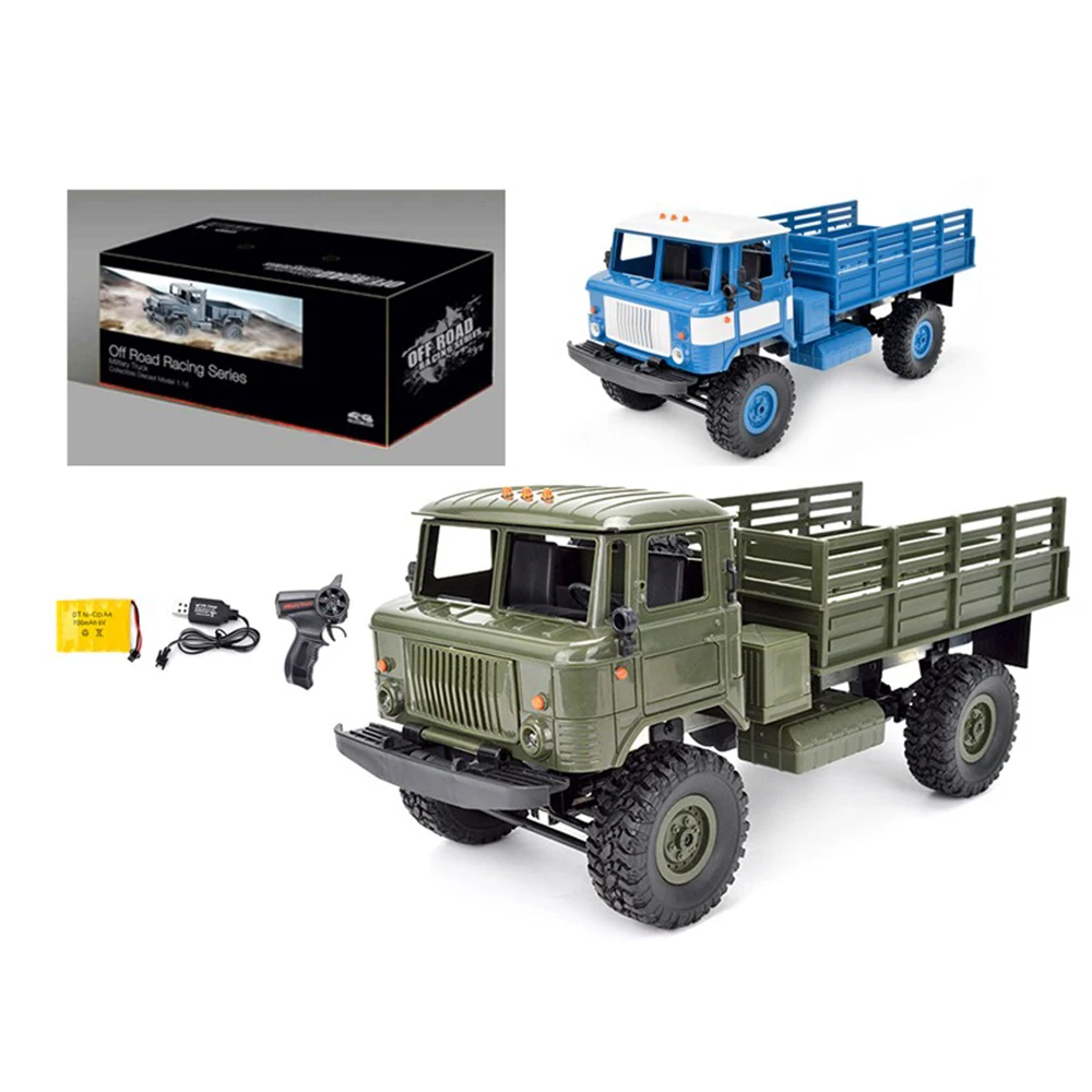 2 4 г 4WD 1:16 военный грузовик внедорожник Радиоуправляемый автомобиль с дистанционным управлением