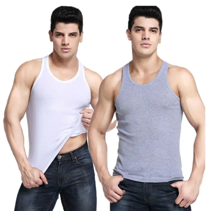 2016 new arrival cotton Tank Top leftover stock