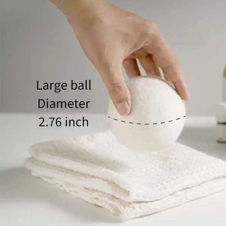 2025 Top Selling Product In USA 3pack New Zealand Natural Organic Wholesale Felt Wool Dryer Ball For Drying MACHINE