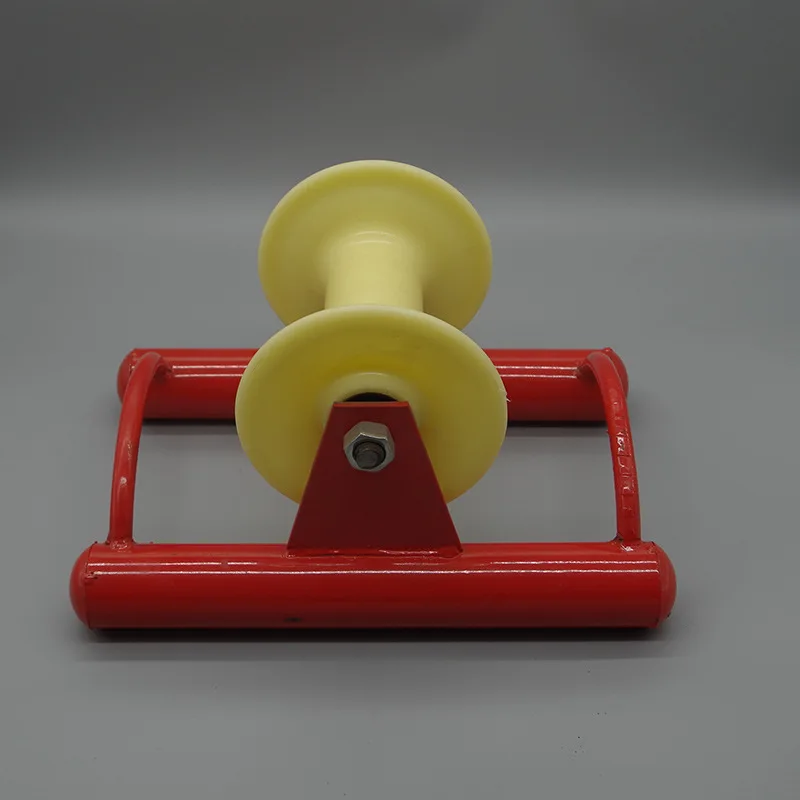 Nylon wheel guide pulley nylon cable guide roller puller fiber optic cable pulley