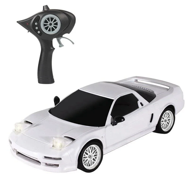 2.4G 2WD RC Car LDRC A01 A02 FC NSX RTR Drift Vehicles LED Lights 1/18 Full Scale Controlled Model Children Toys Gifts