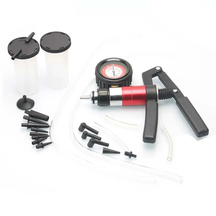 Hot Sale Hand Held Vacuum Pump Pressure Tester Kit Brake Bleeder Test