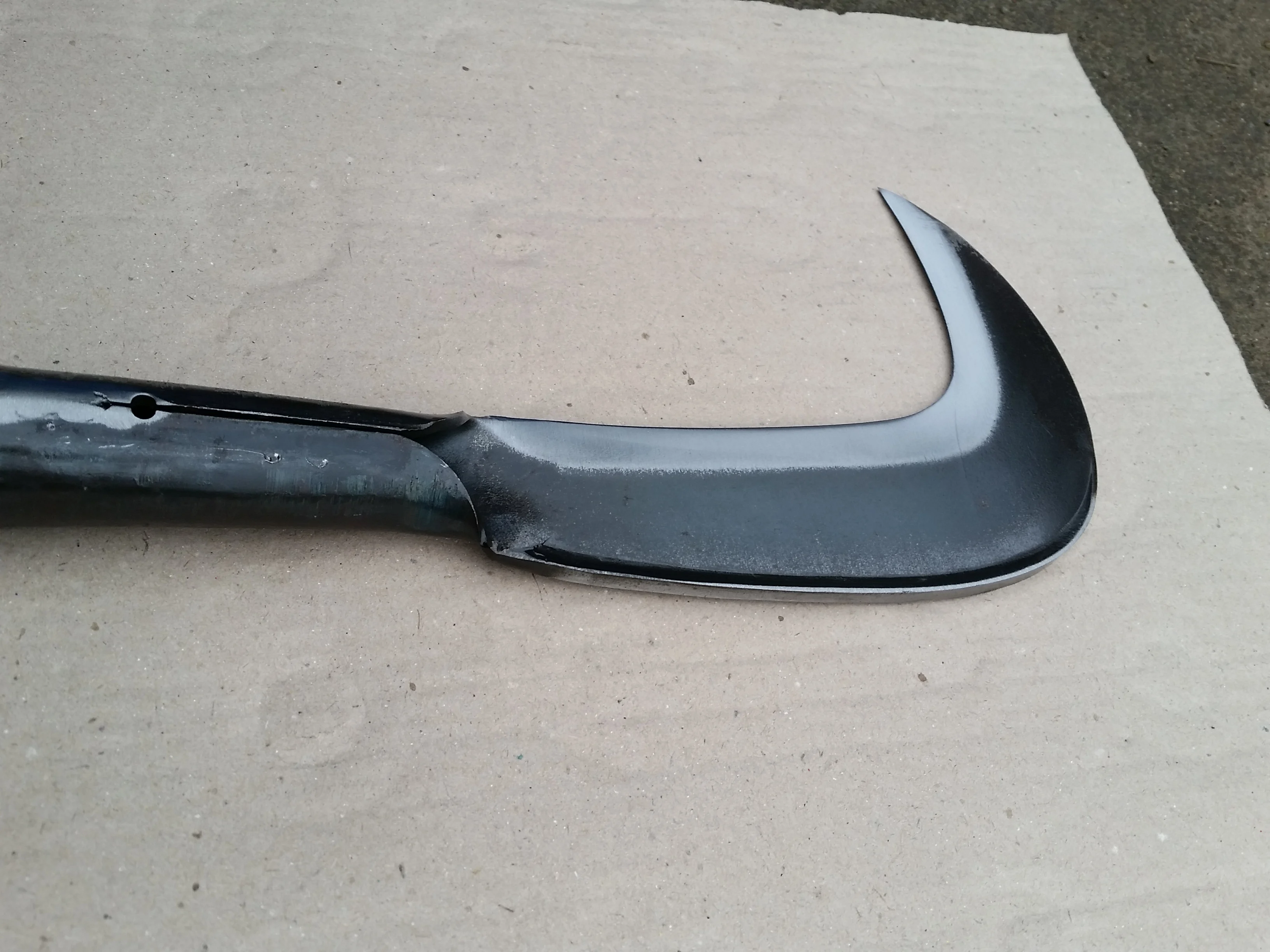 Agricultural Tool Chrome Steel Manual Sickle Straight/Curved Mouth Cut Grass And Trees Weed Remover Tool