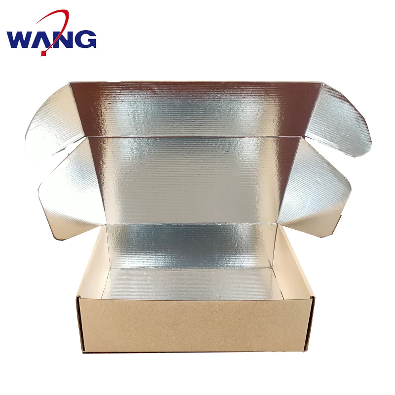 insulation box for meat fish transport container /ice cream carton frozen seafood insulated shipping carton