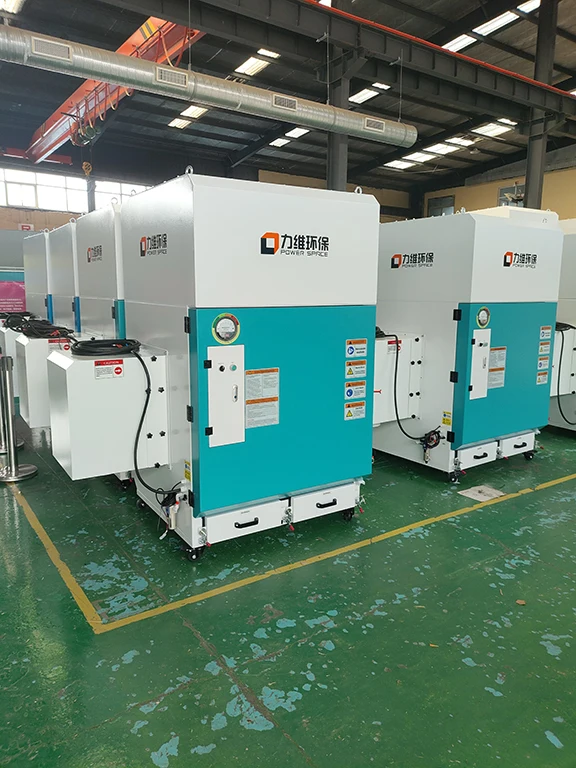 Industrial Self-cleaning filter laser smoke for sheet metal processing in steel structure factories