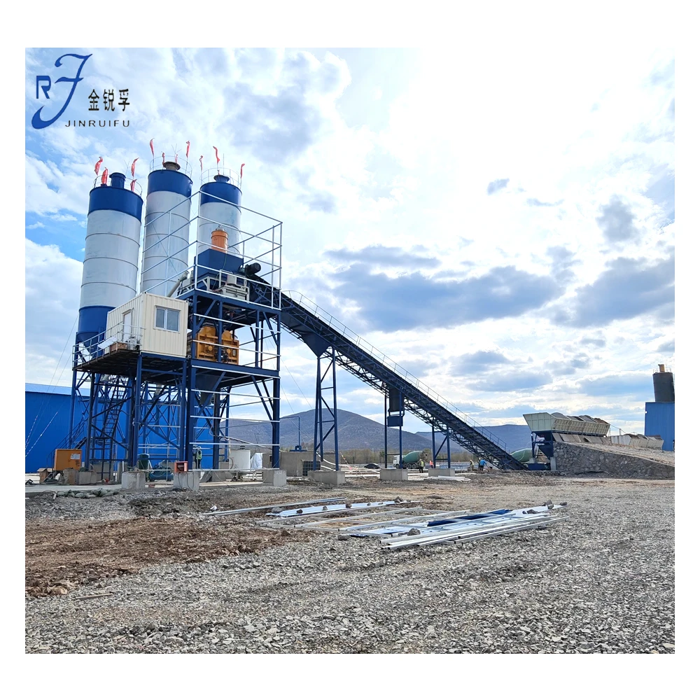 Hzs 60 Cement Concrete Mixing Plant Automatic 30m3 Ready Mix Concrete Plant