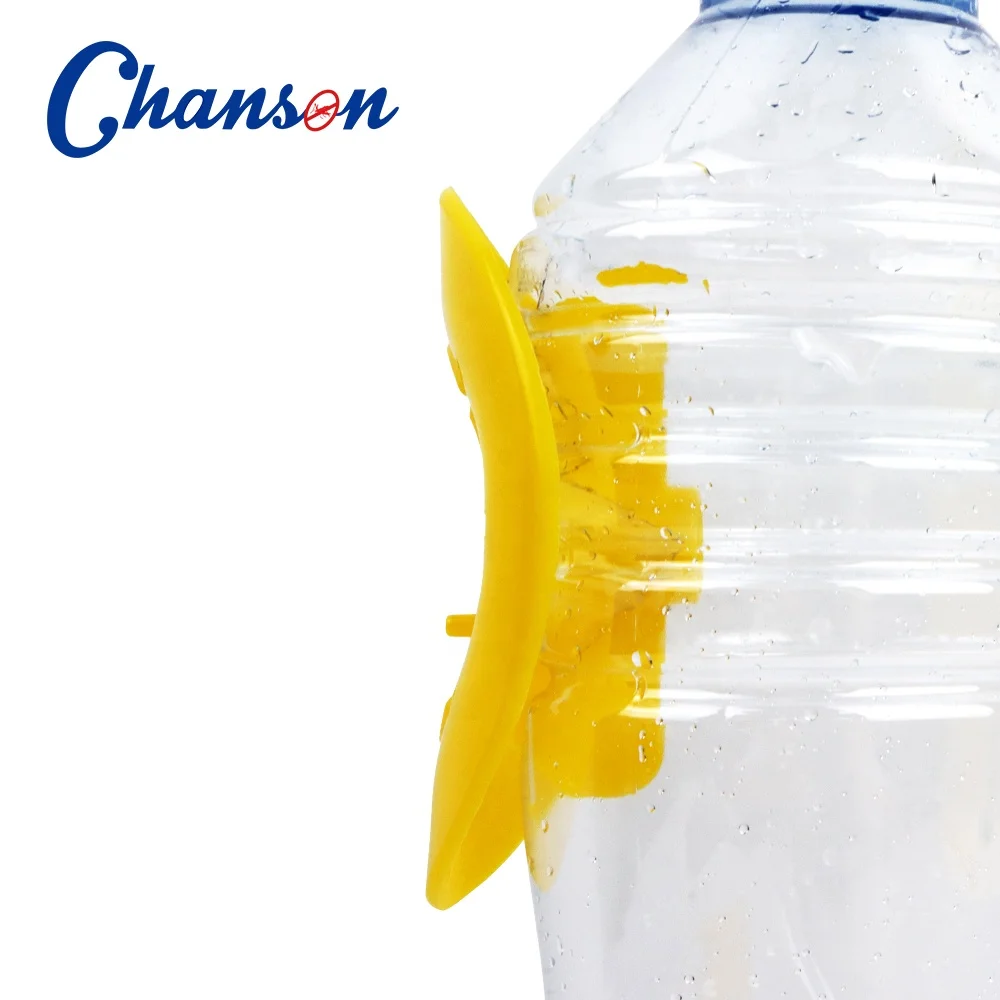 Chanson factory 2 pack Indoor and outdoor hanging garden plastic wasp fly traps for hunting wasps