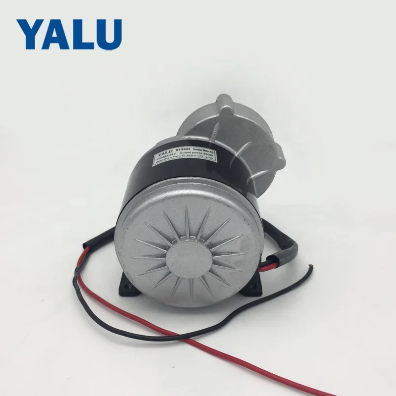YaluMotor E-Bike Parts Electric Scooter Razor E300 Scooter 16T Left Freewheel Chain Driving Engine MY1016Z3 36V 350W DC Motor