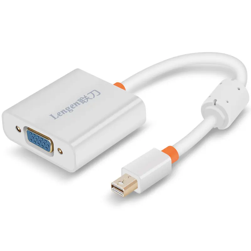 
Lengge1 high quality mini DP to VGA adapter cable 1080p male display port to female VGA cable 