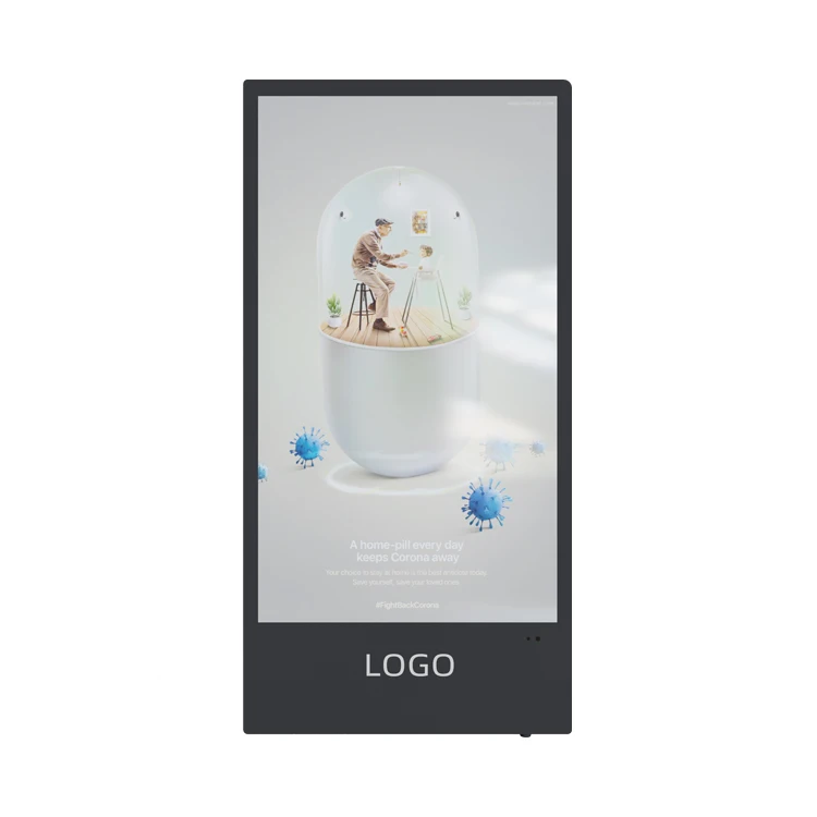 27 inch Elevator Lcd Advertising Display Screen smart tv lift digital signage