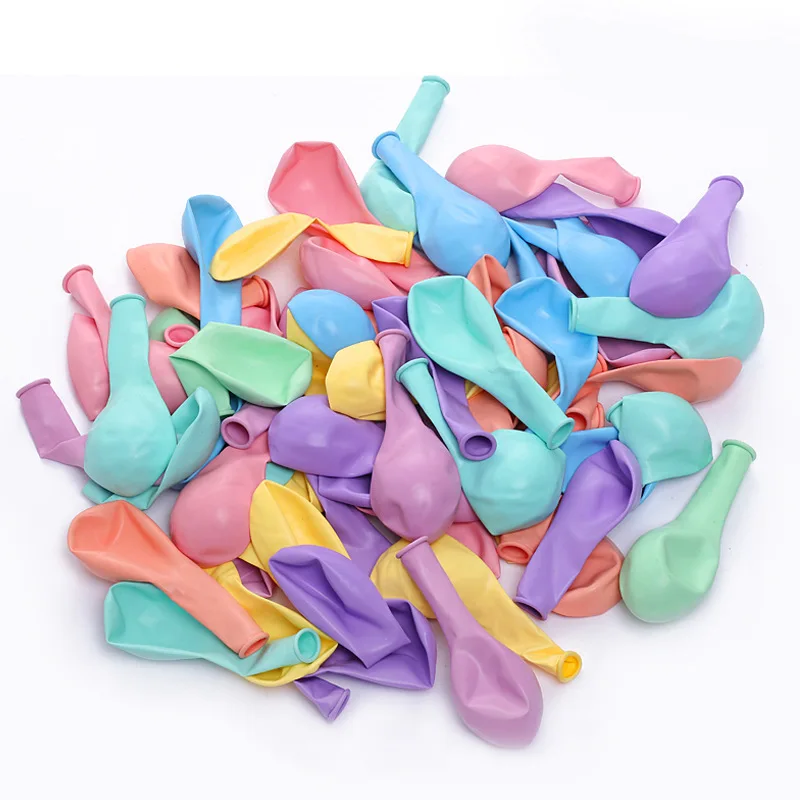 5 Inch Macarons Color Latex Inflatable Balloon Round Latex Globos Balloon for Birthday Party Decoration/Wedding/Engage