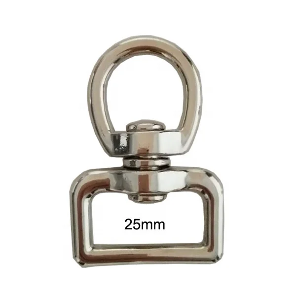 Factory Zinc Alloy Die Casting Bag Webbing Belt Strap Leather Metal Swivel