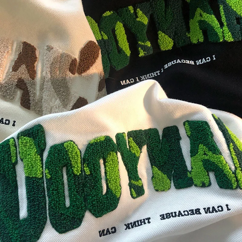 high quality customized custom t shirt designer towel embroidery t-shirts vendors manufacturer luxury front and back design