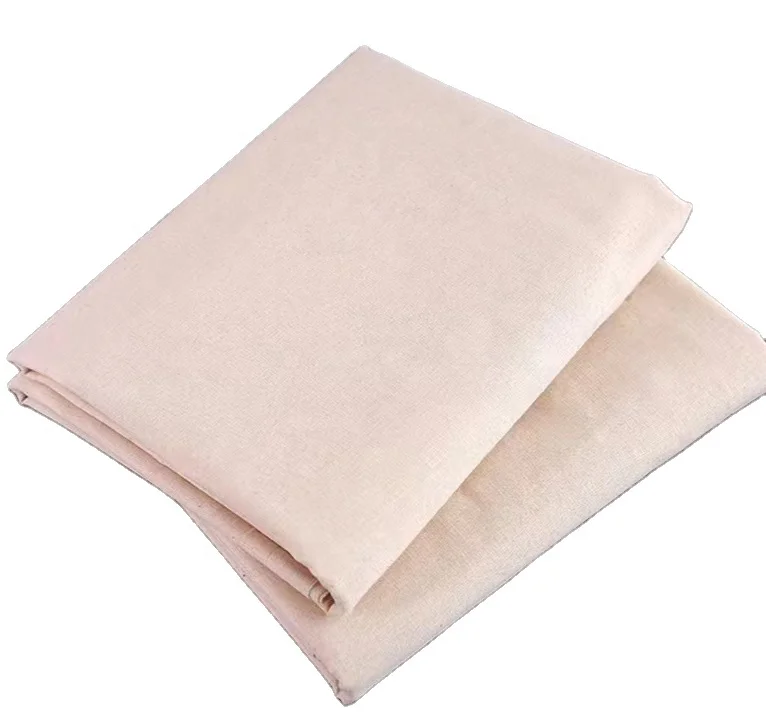 Cotton Airflow Spinning Smooth Edge Grey Fabric for Bed Sheet and Pillow Tickings