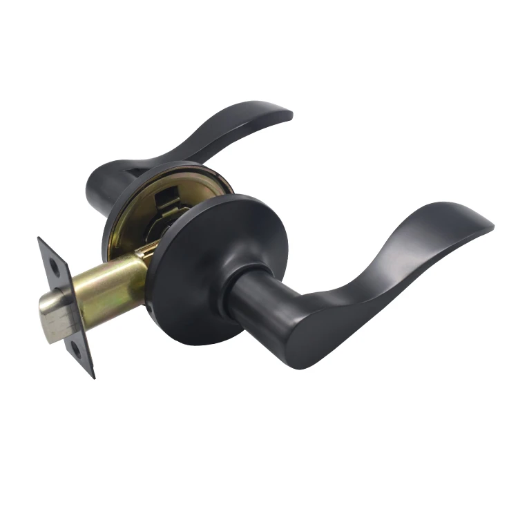 High Quality Zinc Alloy Passage Handle Tubular Lever Door Lock