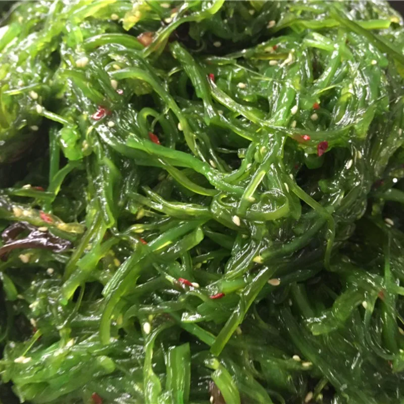 Vegetables vegan frozen seasoned seaweed salad chuka wakame