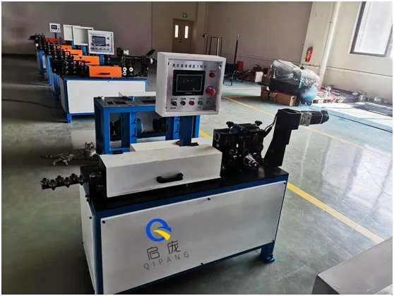 QIPANG high speed steel coil wire straightener and cutter machine wire steel metal wire straightening and cutting machine