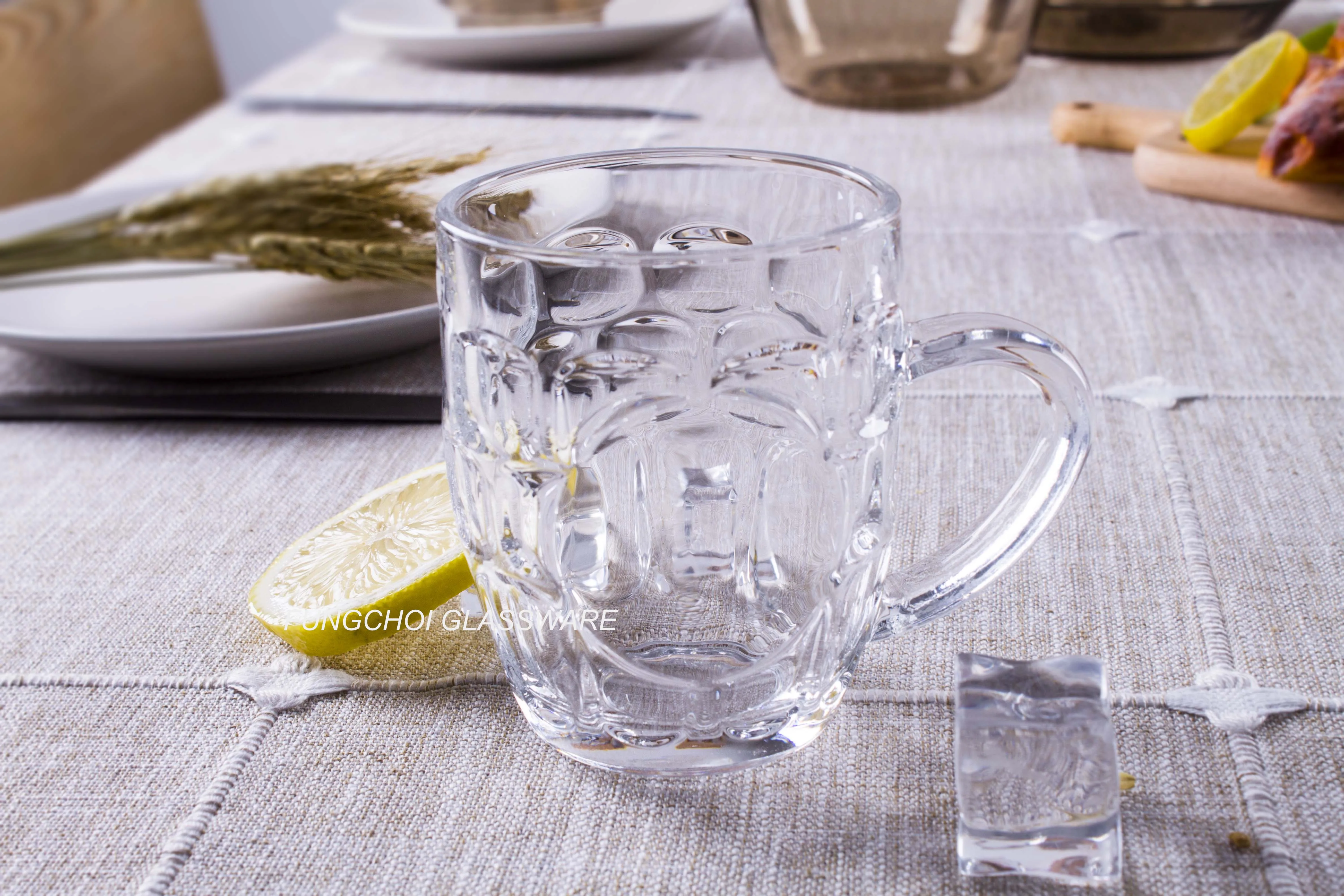 20oz 550ml classic sublimation beer mug glasses wholesale custom logo beer drinking glass cup mug