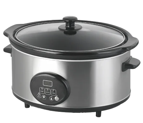 Hot sale digital multi function crock pot 6 quart digital slow cooker